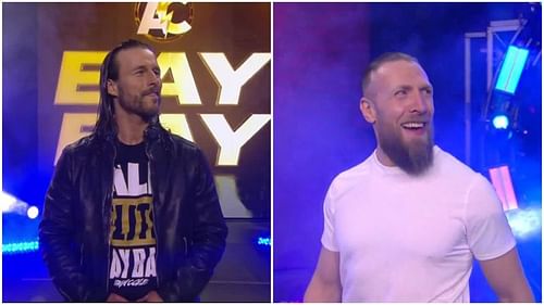 Adam Cole and Bryan Danielson at All Out