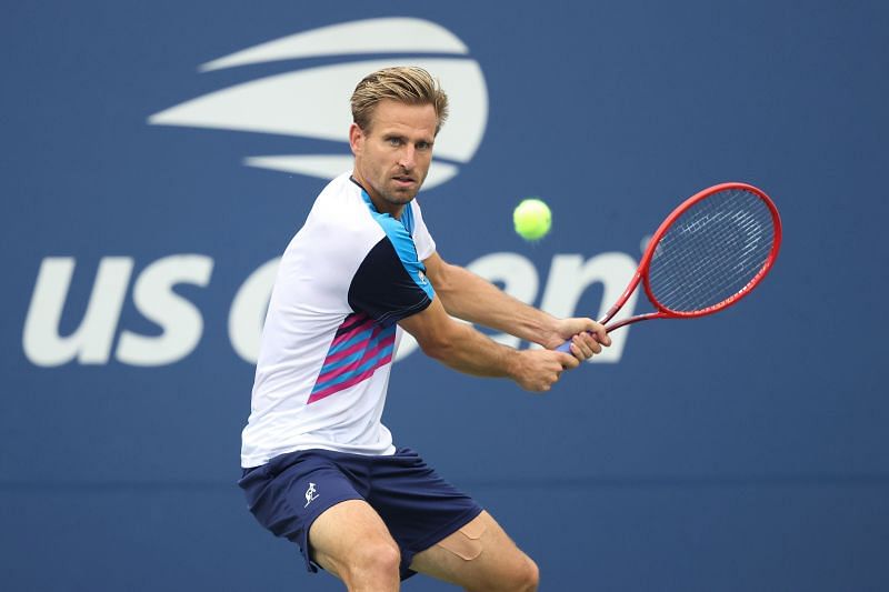 Peter Gojowczyk at the 2021 US Open