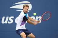Peter Gojowczyk at the 2021 US Open