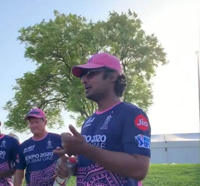 IPL 2021 - कुमार संगकारा ने राजस्‍थान रॉयल्‍स में नए खिलाड़‍ियों का स्‍वागत किया