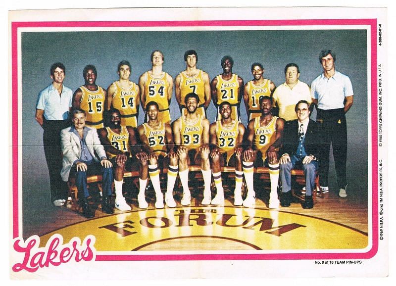 1979-80 LA Lakers had an average age of 25.71 years 