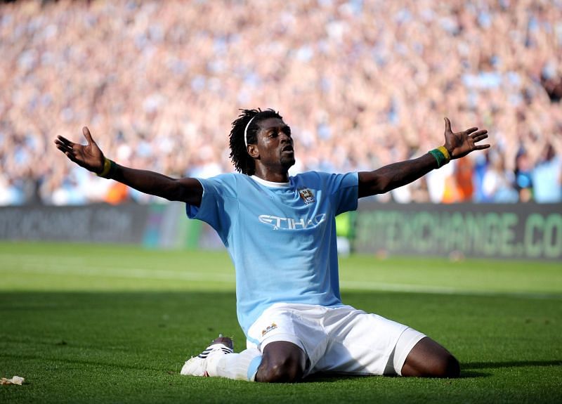 Adebayor played for some of the biggest Premier League sides