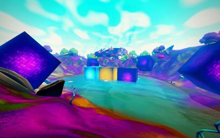 What do the cubes do in Fortnite Chapter 2 Season 8: Blue, Golden and ...
