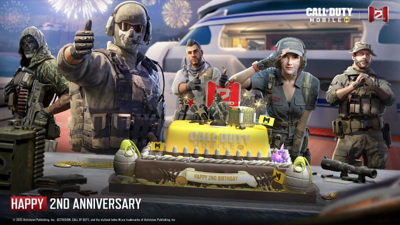 The second anniversary season of COD Mobile is almost here and a massive content drop will take place in a few days (Image via Activision)