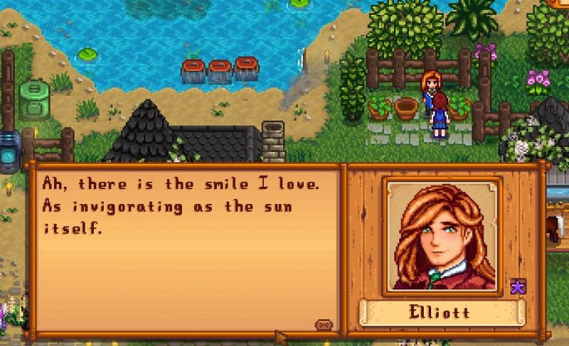 Elliott is an NPC that players often enjoy building a relationship with (Image via Stardew Valley)