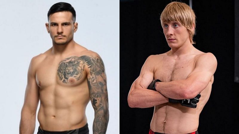 UFC Fight Night 191: Paddy Pimblett vs. Luigi Vendramini [Photo via @paddythebaddyufc &amp; @luigivendramini.ufc on Instagram]