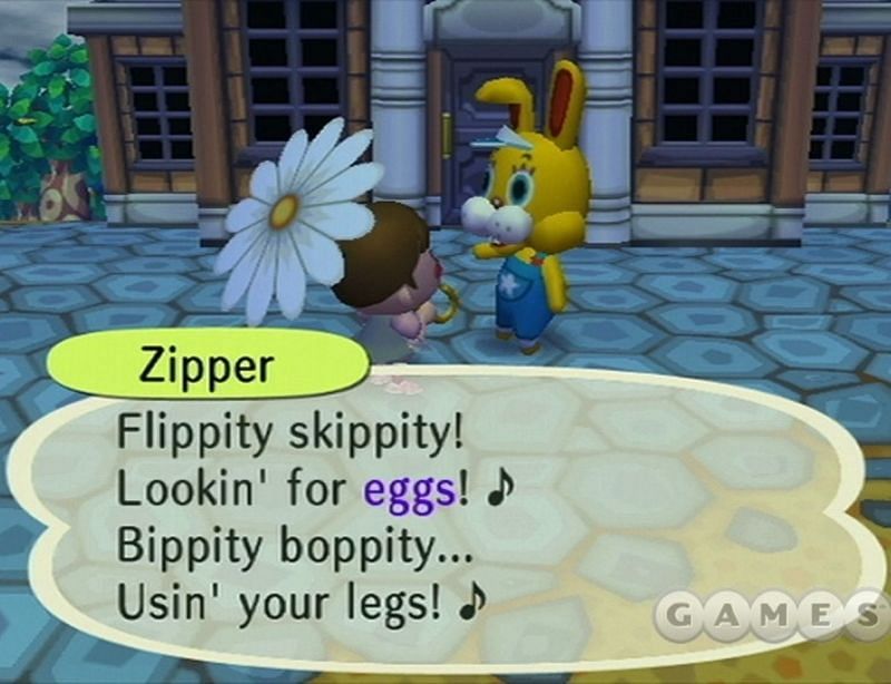 Zipper was a villager in Animal Crossing: City Folk. (Image via Nintendo)
