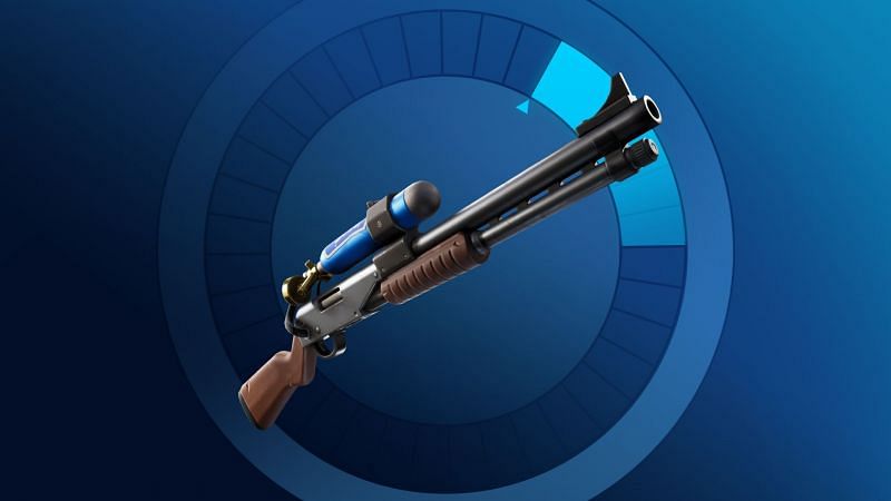 Charge Shotgun in Fortnite Chapter 2 Season 8 (Image via VastBlast/Twitter)