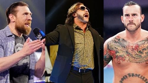 Bryan Danielson, Kenny Omega, and CM Punk