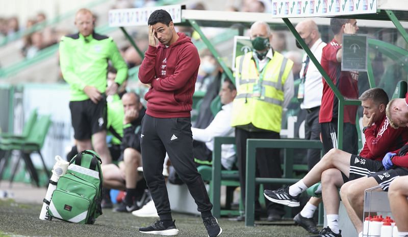 Hibernian v Arsenal - Pre-Season Friendly