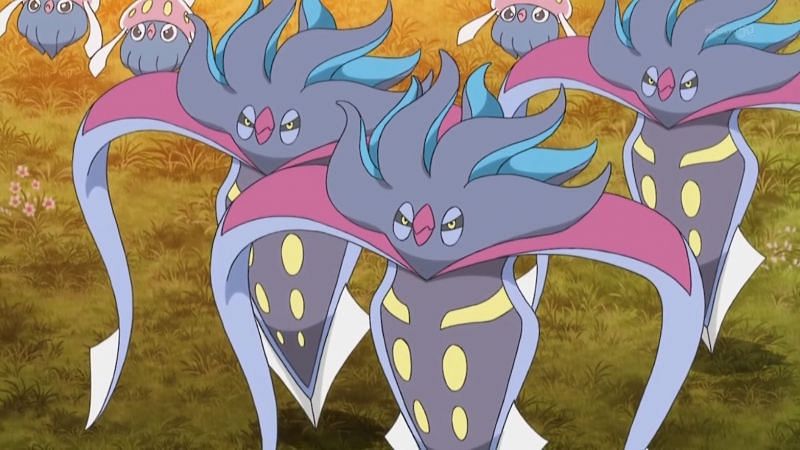 A group of Malamar (Image via The Pokemon Company)
