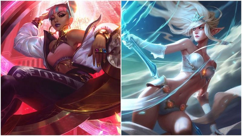 League of Legends hotfix targets Janna and Qiyana bugs (Images via Riot Games)