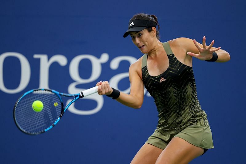 Garbine Muguruza's groundstrokes have been wokring well this week.