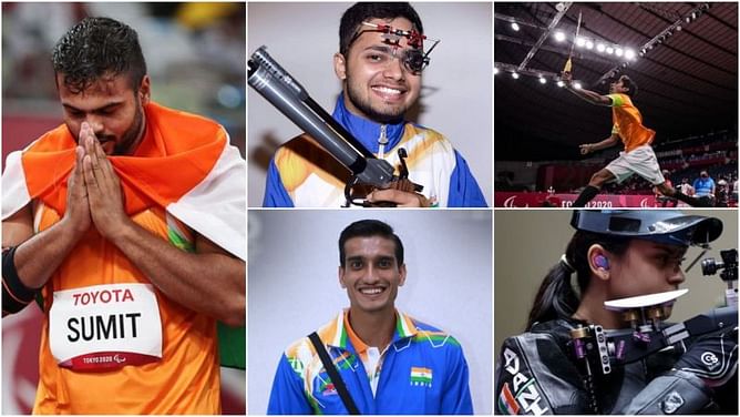 Sumit Antil, Pramod Bhagat and other Paralympians have been named for National Sporting Honors