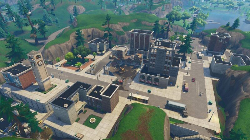 Tilted Towers POI are expected to return in Fortnite Chapter 2 Season 8 (Image via Epic Games)
