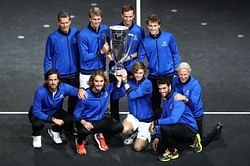 Best pictures & videos from Laver Cup 2021 - featuring awkward Stefanos Tsitsipas, hilarious Andrey Rublev & confused Daniil Medvedev