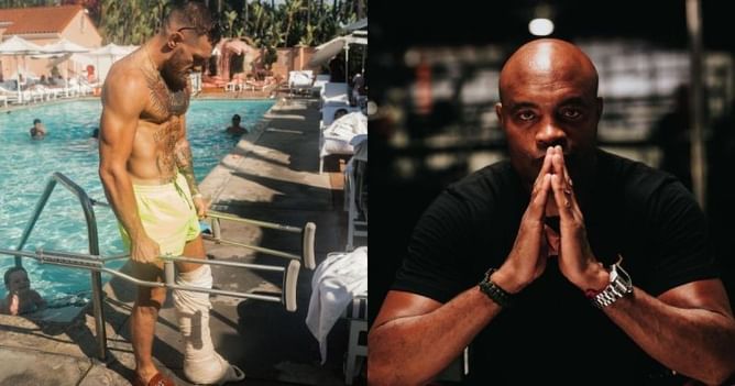 "He's a samurai" - Anderson Silva is praying that Conor McGregor comes back strong from his leg break
