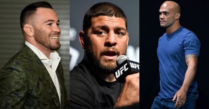 "He works hard in the gym" - Colby Covington predicts the winner of Nick Diaz vs. Robbie Lawler 2