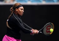 Serena Willaims at the 2021 Yarra Valley Classic.