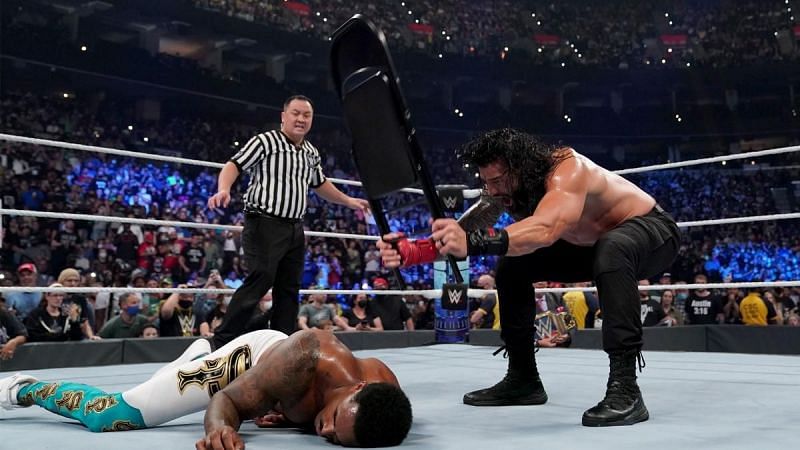 WWE Smackdown में रोमन रेंस का हुआ जबरदस्त मैच
