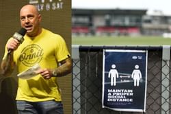 What did UFC commentator Joe Rogan say about COVID-19 lockdown protocols in Australia?