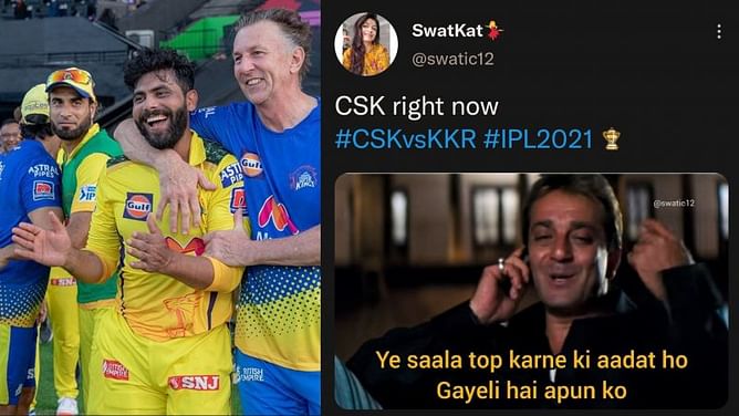 CSK vs KKR memes, IPL 2021: Top 10 funny memes from today's match