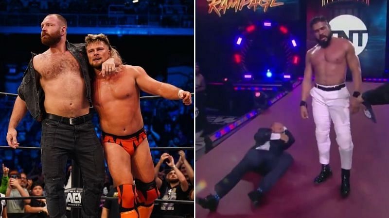 Jon Moxley saved fellow hometown hero Brian Pillman Jr at the end of the night on AEW Rampage.