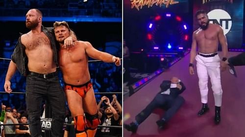 Jon Moxley saved fellow hometown hero Brian Pillman Jr at the end of the night on AEW Rampage.