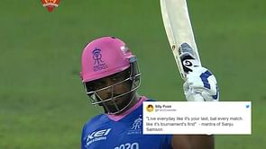 "Samson 2.0"- Twitter hails Sanju Samson for sizzling 82-run knock