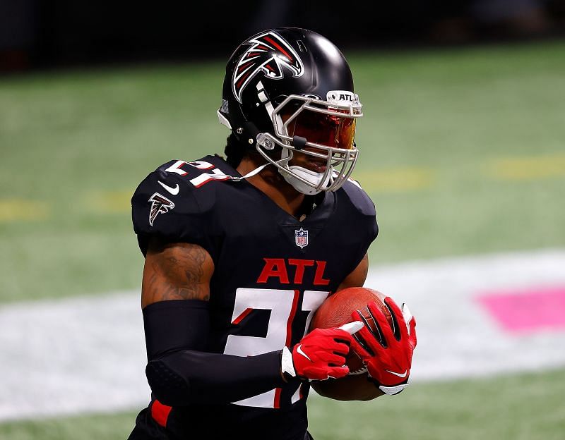 &lt;a href=&#039;https://www.sportskeeda.com/nfl/todd-gurley&#039; target=&#039;_blank&#039; rel=&#039;noopener noreferrer&#039;&gt;Todd Gurley&lt;/a&gt; playing for the Atlanta Falcons