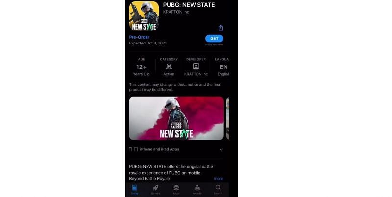 The pre-order process is underway on the Apple App Store as well (Image via App Store)