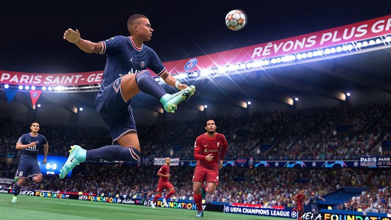 FIFA 22 could be the biggest sports game to hit the market. Image via EA