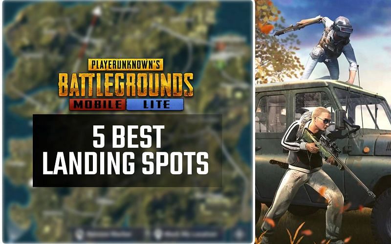 Best landing spots in PUBG Mobile Lite to rank up faster (Image via Krafton)