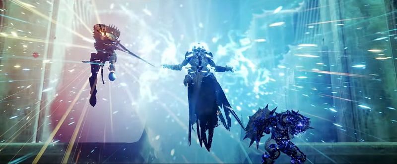 Hive Guardians wielding the power of light (Image via Bungie)