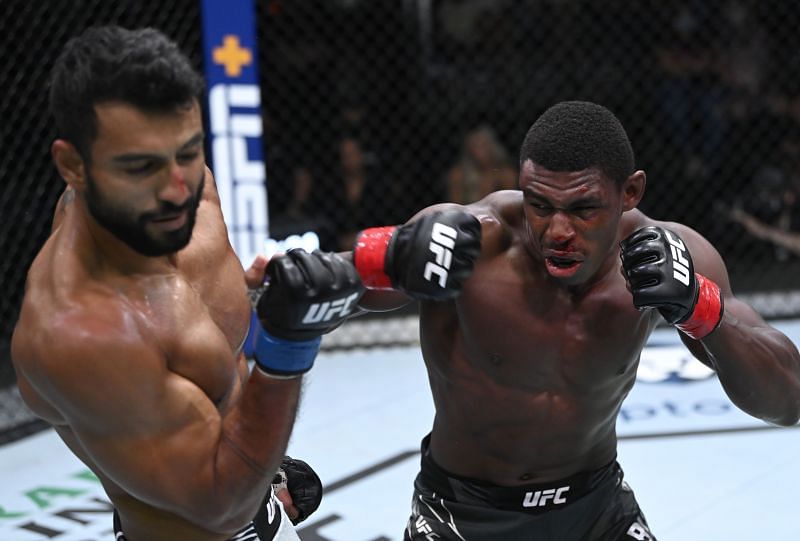 Joaquin Buckley knocked out Antonio Arroyo in violent fashion to pick up his third UFC win.