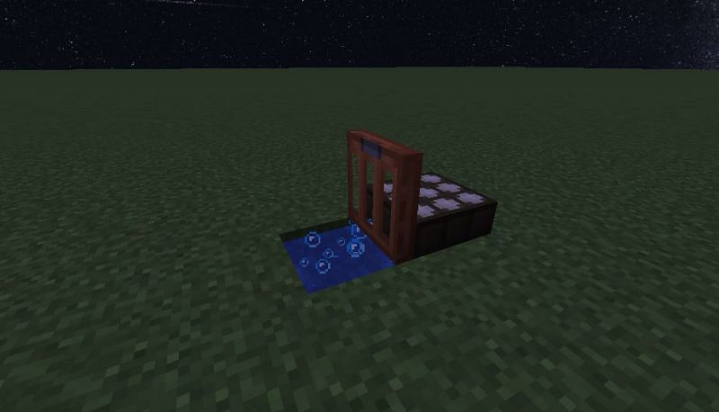 How to make ender pearl stasis chamber in Minecraft