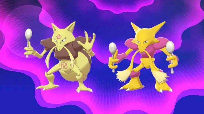 Evolvers Psychic: Abra, Kadabra, Alakazam