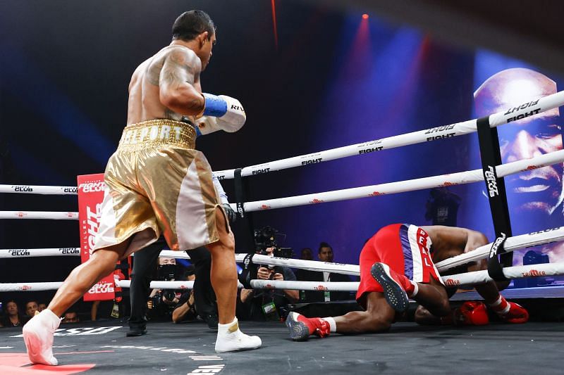 Evander Holyfield was decisively beaten by Vitor Belfort in their controversial exhibition fight last weekend