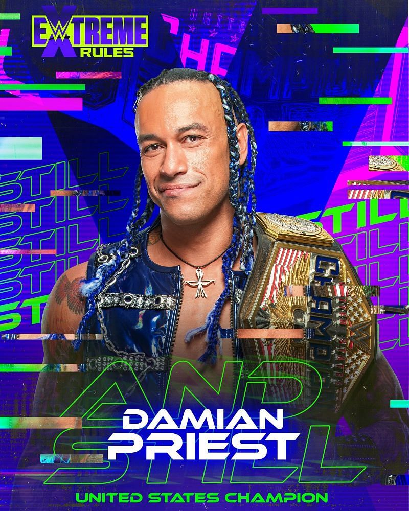 Damian retained his title after a hard-fought match on Extreme Rules!