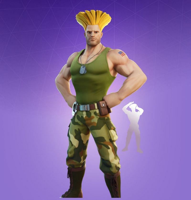 Fortnite's unsettling Guile skin could be mostly fixed with 2