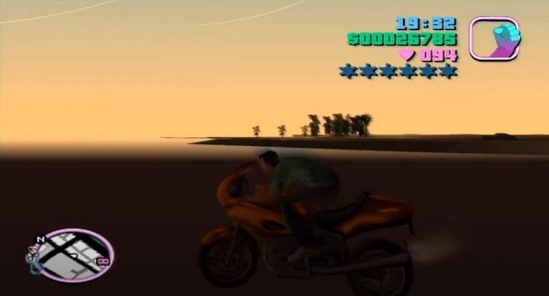 An example of Ghost World as it appears in GTA Vice City (Image via Rockstar Games)