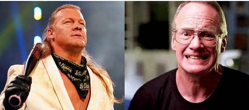 Chris Jericho (left) and Jim Cornette (Right)