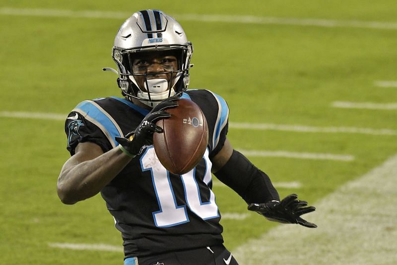 WR Curtis Samuel when he played with the Carolina Panthers