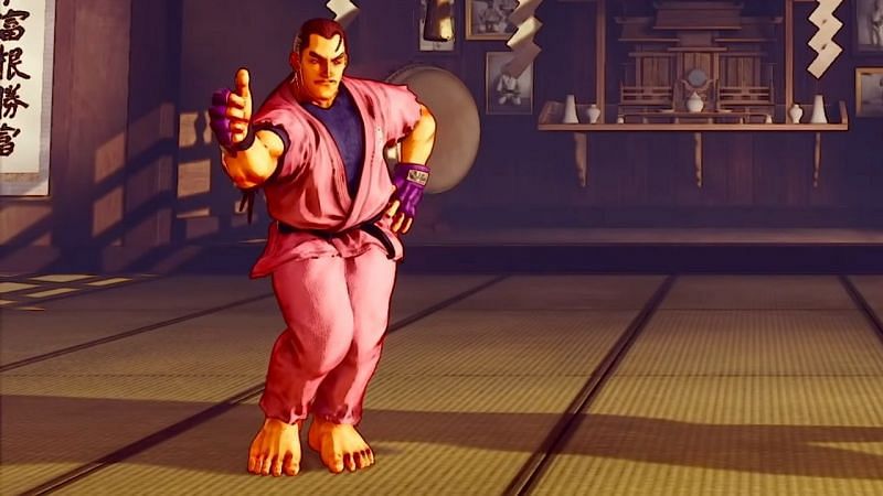 OSSU ! Dan Hibiki from Street Fighter V. (Image via Capcom)