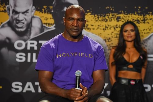 Evander Holyfield v Vitor Belfort - Press Conference