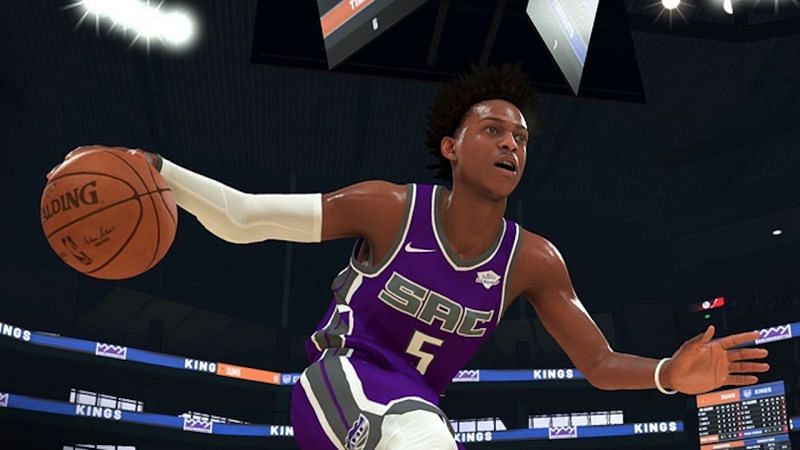 De&#039;Aaron Fox as seen in NBA 2K20 [Source: VGR]