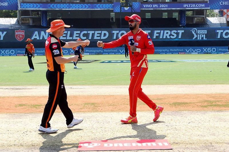 Sunrisers Hyderabad and Punjab Kings will face off in a do-or-die match in IPL 2021 tonight (Image Courtesy: IPLT20.com)
