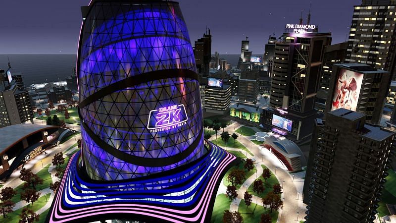 An example of The City as seen in NBA 2K21 [Source: Operation Sports].