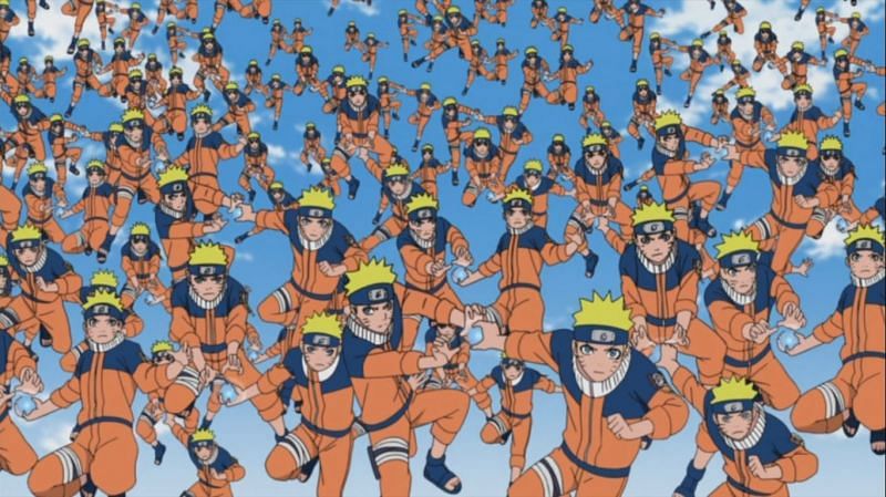 Shadow Clone jutsu is Naruto&#039;s signature move (Image via Fandomwiki)