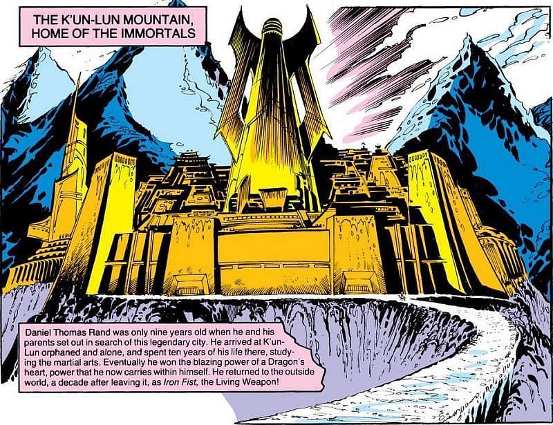 K&#039;un-Lun in the comics (Image via Marvel Comics)